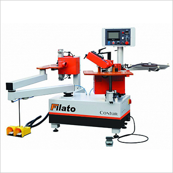 Кромкооблицовочные станки с автоматической подачей для криволинейных деталей