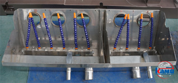 Станок для прямолинейной обработки кромки стекла ENKONG ZM9, система охлаждения