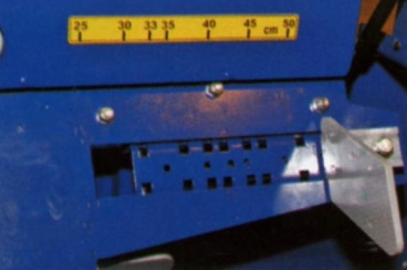 Процессор для производства дров RCA-380, ограничитель вылета бревна