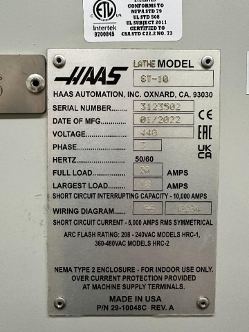   HAAS ST-10 