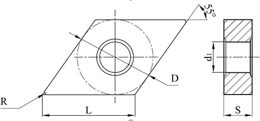   DNMG 1506, DNMX 1506, DNMA 1506