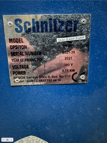 �������-��������� ������������� ����� � ��� SCHNITZER 2 Axis 2 Unit ��