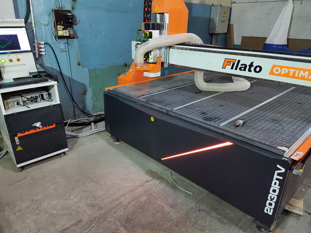 Фрезерно-гравировальные станки с ЧПУ Filato. Серия Optima PTV-E