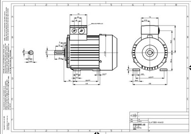 SIEMENS 1LA7080-4AA10 5,5 