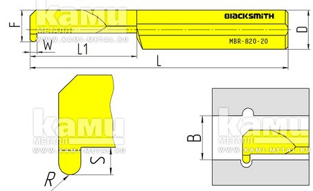     Blacksmith MBR  MBR-1215-30